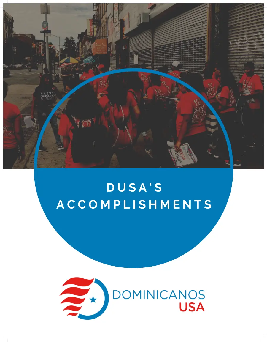 DUSA — Accomplishments