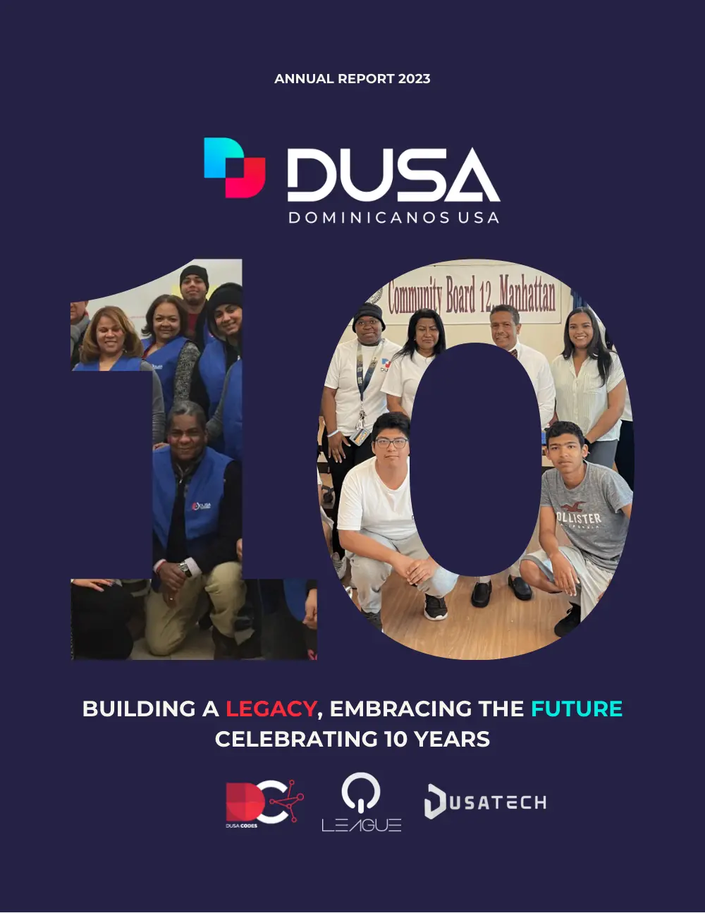 DUSA annual report — cover